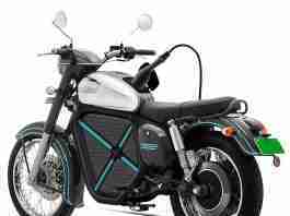 Jawa Electric Motorycle Rendering