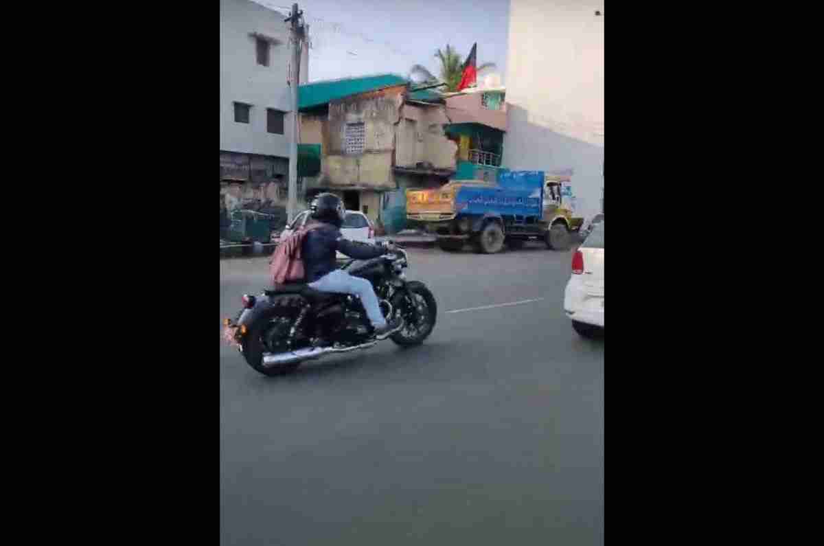 Royal Enfield KX Bobber Spy Images