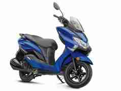 BS6 Suzuki Burgman Street Pearl Medium Blue colour option