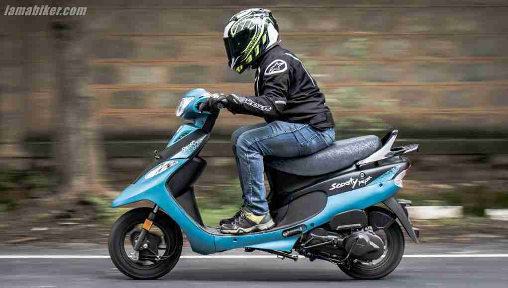 BS6 TVS Scooty Pep Plus review