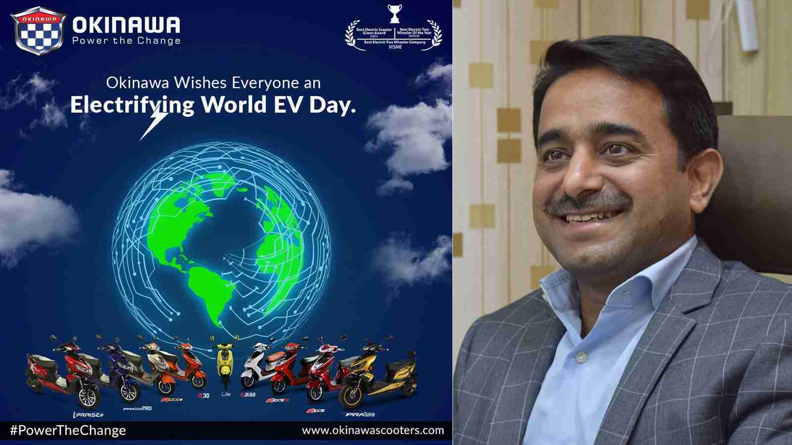 Quote from Okinawa Founder on World EV Day 2020