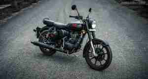 Royal Enfield Classic 350 BS6 Stealth Black HD wallpapers