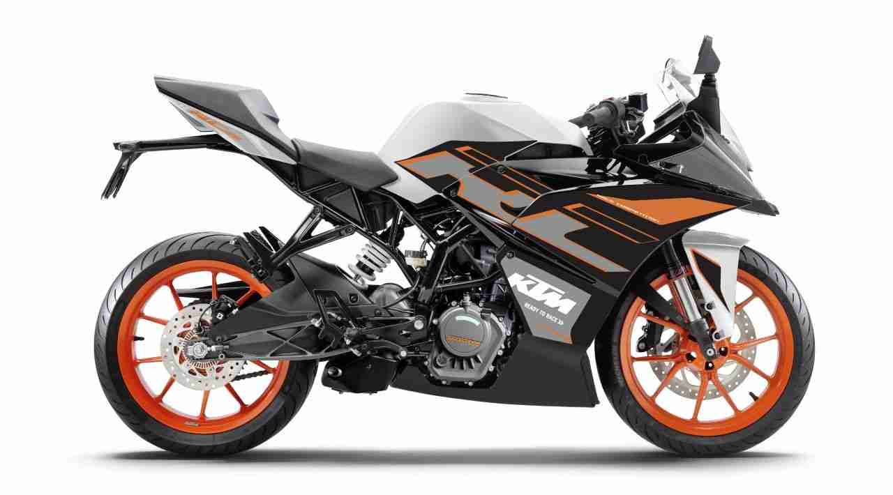 KTM RC 125 Dark Galvano Colour