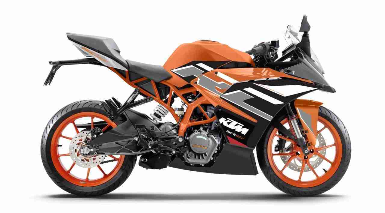 KTM RC 200 Electronic Orange