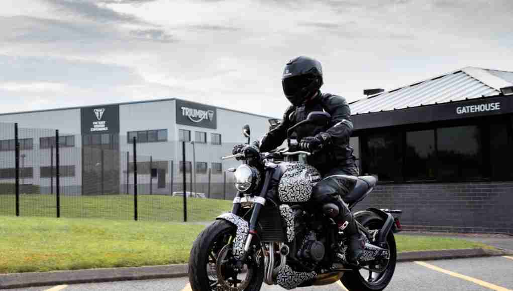 Triumph Trident Roadster Spy Images
