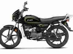 Hero Splendor+ Black and Accent in Bumble Bee Yellow