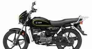 Hero Splendor+ Black and Accent in Bumble Bee Yellow