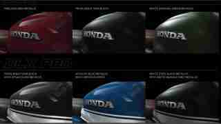 Honda H’ness CB 350 colour options