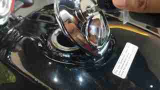 Honda H'ness CB 350 tank cover