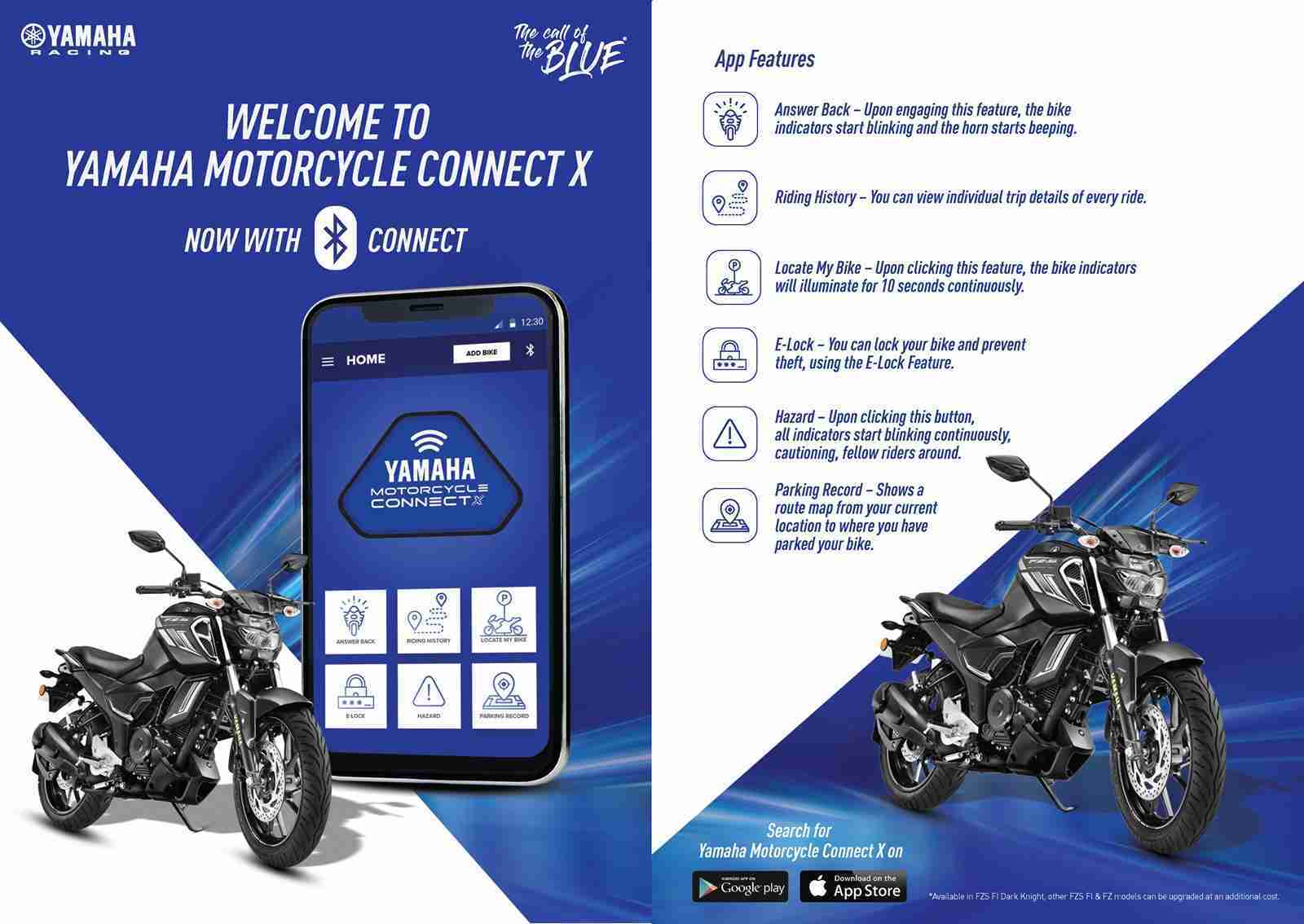 New Yamaha Motorcycle Connect X app connects to your bike via bluetooth