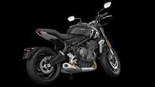 Triumph Trident 660 - Matt Jet Black & Matt Silver Ice