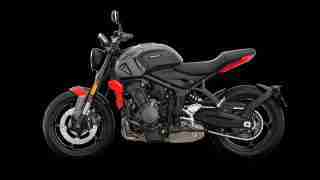 Triumph Trident 660 - Silver Ice & Diablo Red
