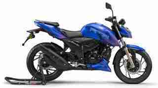 2021 TVS Apache RTR 200 4V Matte Blue