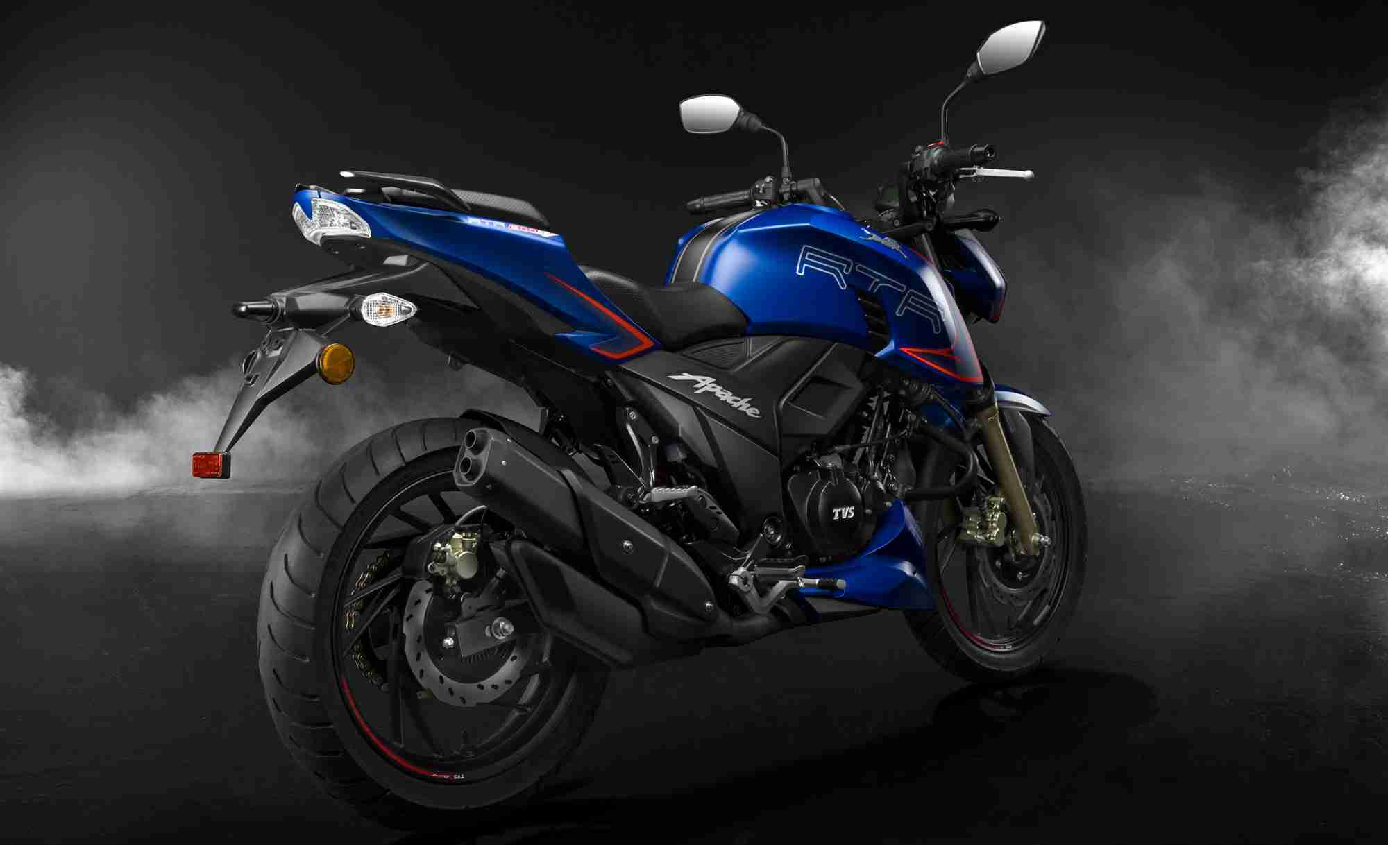 2021 TVS Apache RTR 200 4V adjustable levers