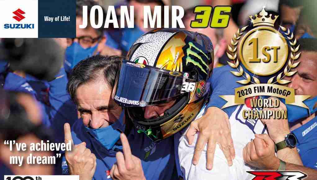 Joan Mir Suzuki 2020 MotoGP Champion
