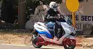 Suzuki Burgman Electric Spy Images