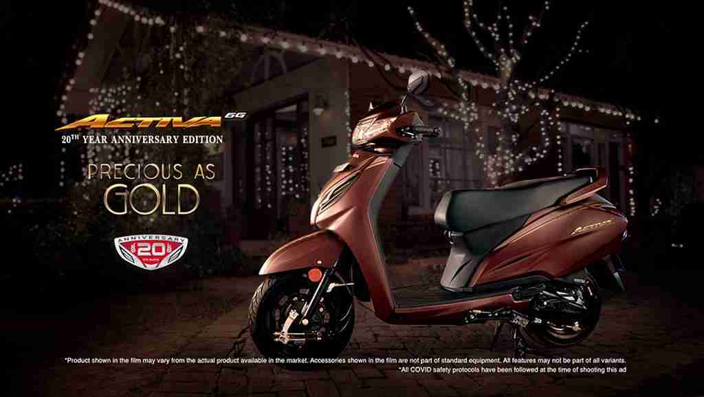 Honda celebrates 20 years of the Activa