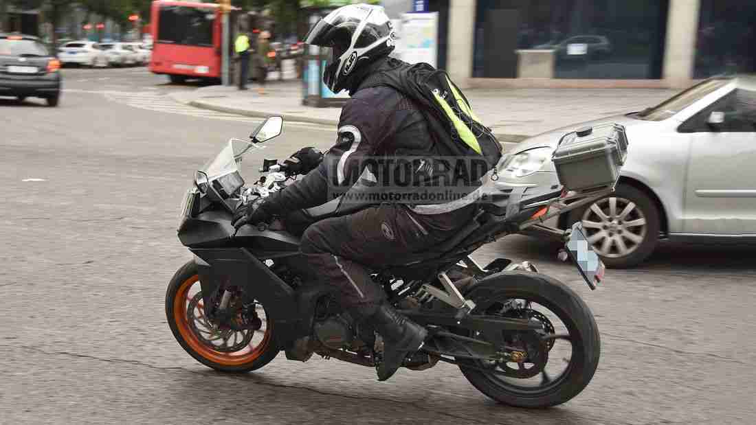 2021 KTM RC 390 Next Gen Spy Images