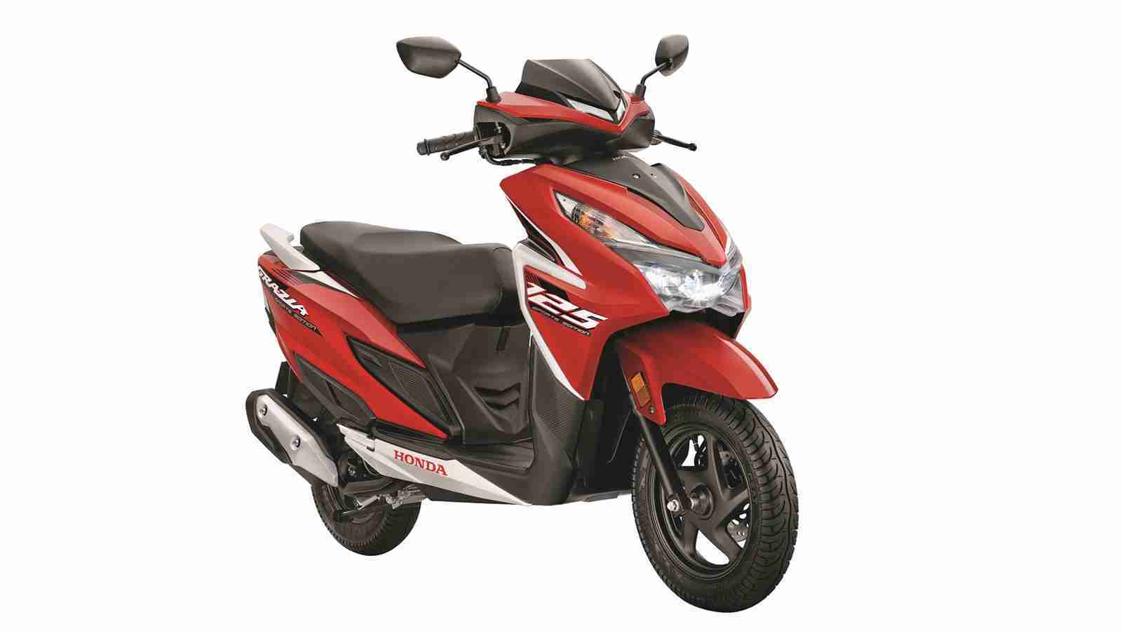 Honda Grazia Sports Edition launched Sports Red colour option