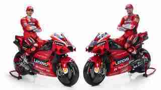 Miller and Bagnaia Ducati MotoGP team 2021