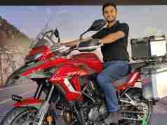 Vikas Jhabakh, Managing Director, Benelli India dealership in Bilaspur