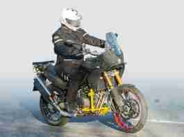 Aprilia Tuareg 660 Spy Images