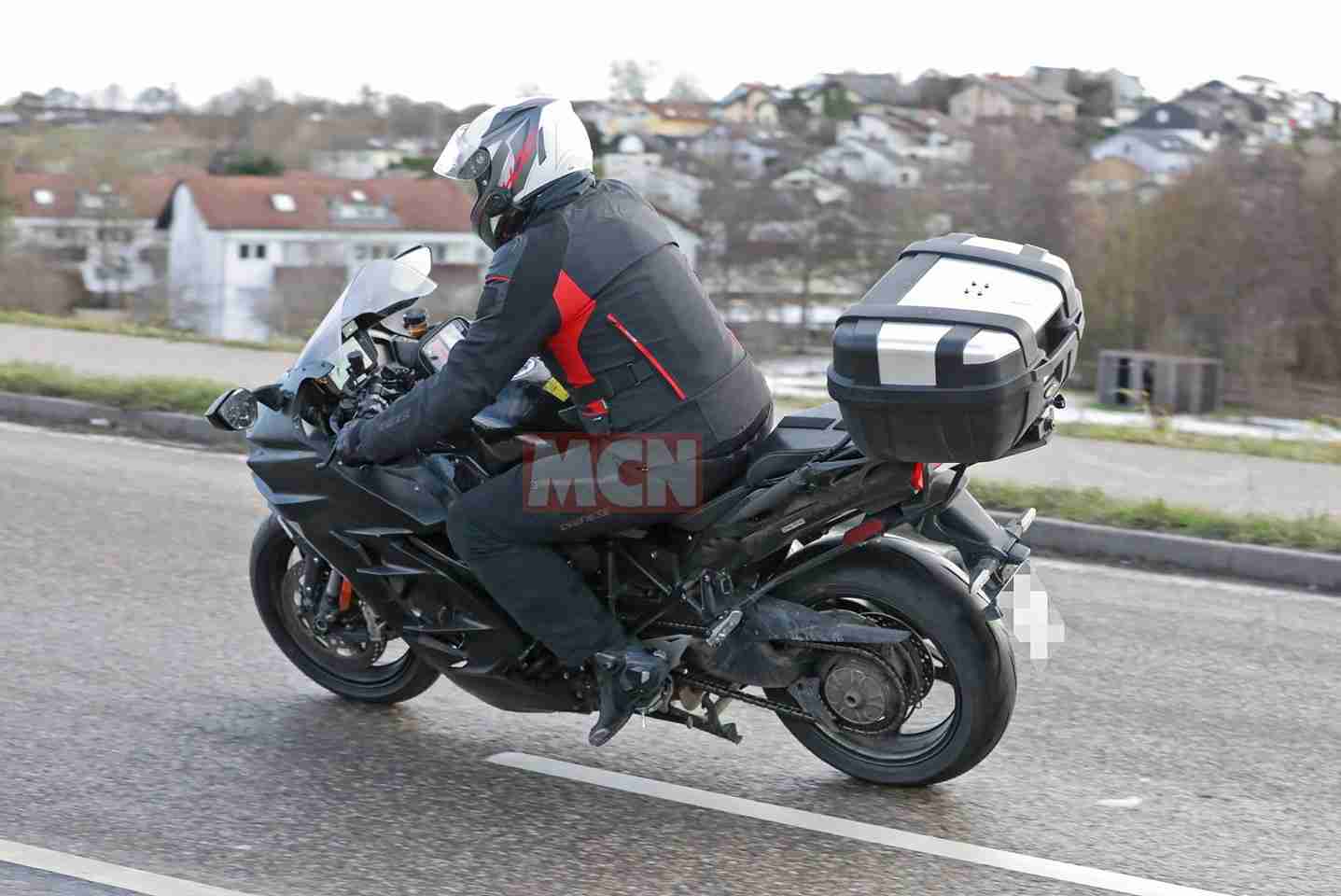 2022 Kawasaki H2 SX Spy Images