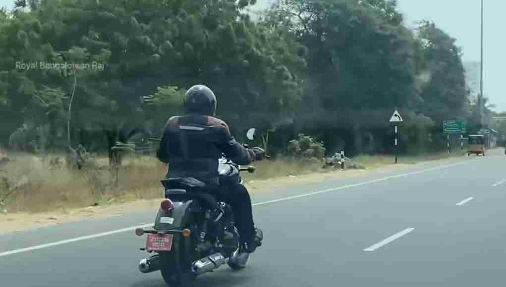 Royal Enfield 650cc Cruiser Spy Image