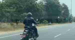 Royal Enfield 650cc Cruiser Spy Image