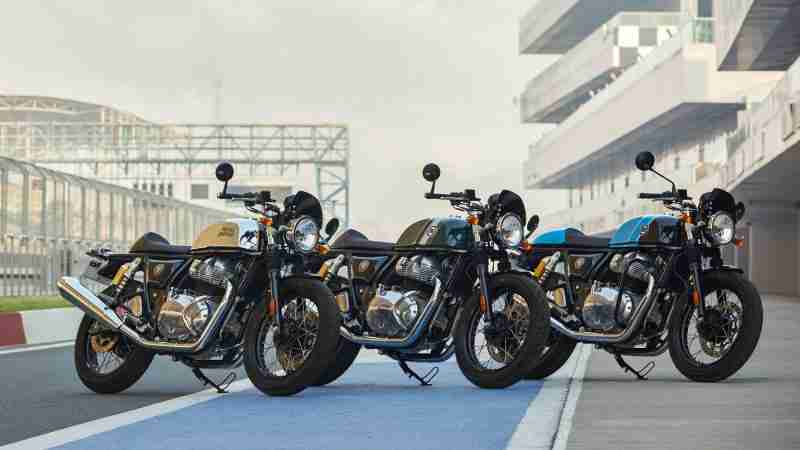 2021 Royal Enfield Continental GT 650 new colour options