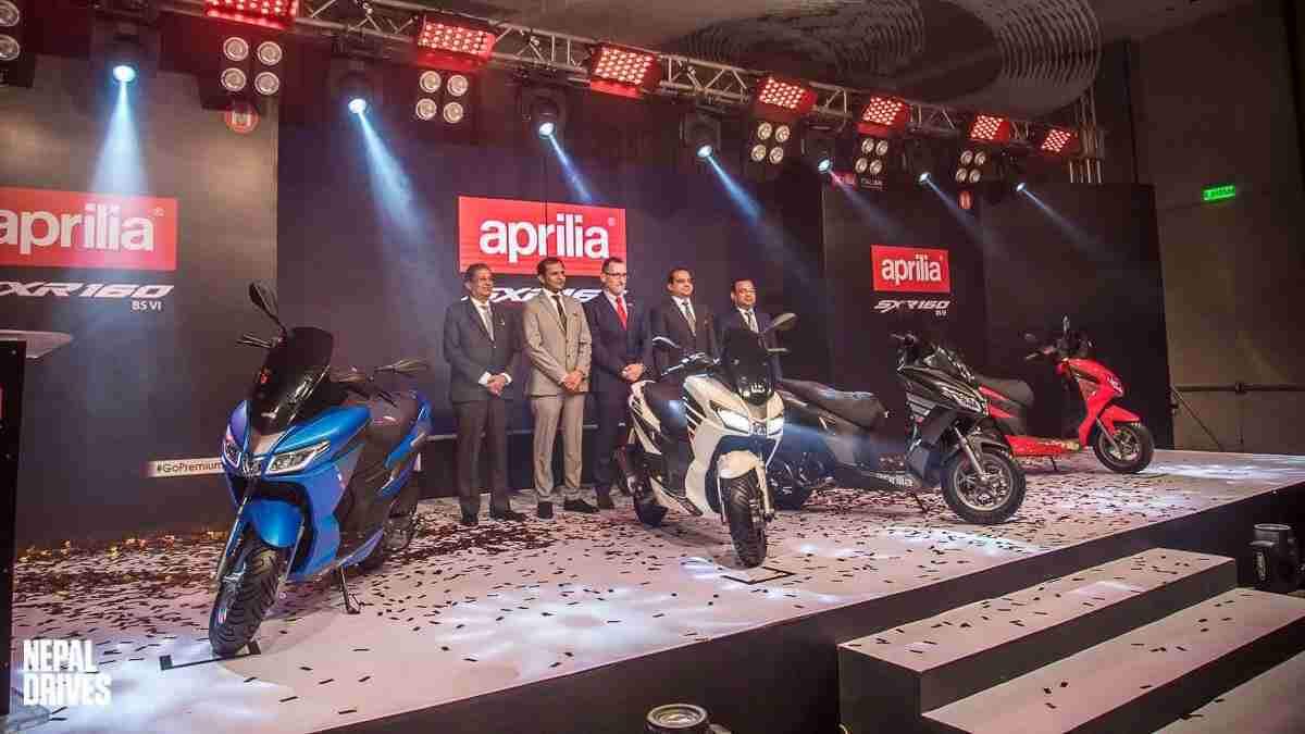 Aprilia enters Nepal with Aprilia SXR 160