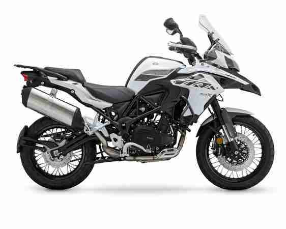 BS-VI Benelli TRK 502X white colour option