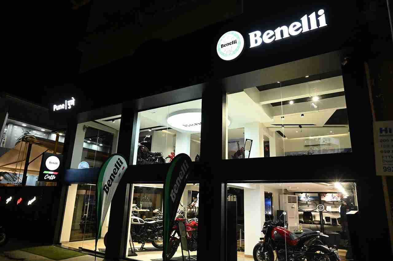 Benelli Pune dealership now open; also has the Benelli Cafe