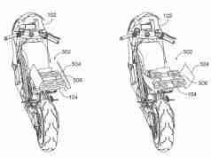 Honda Motorcycle-Mounted Drone Patent Images