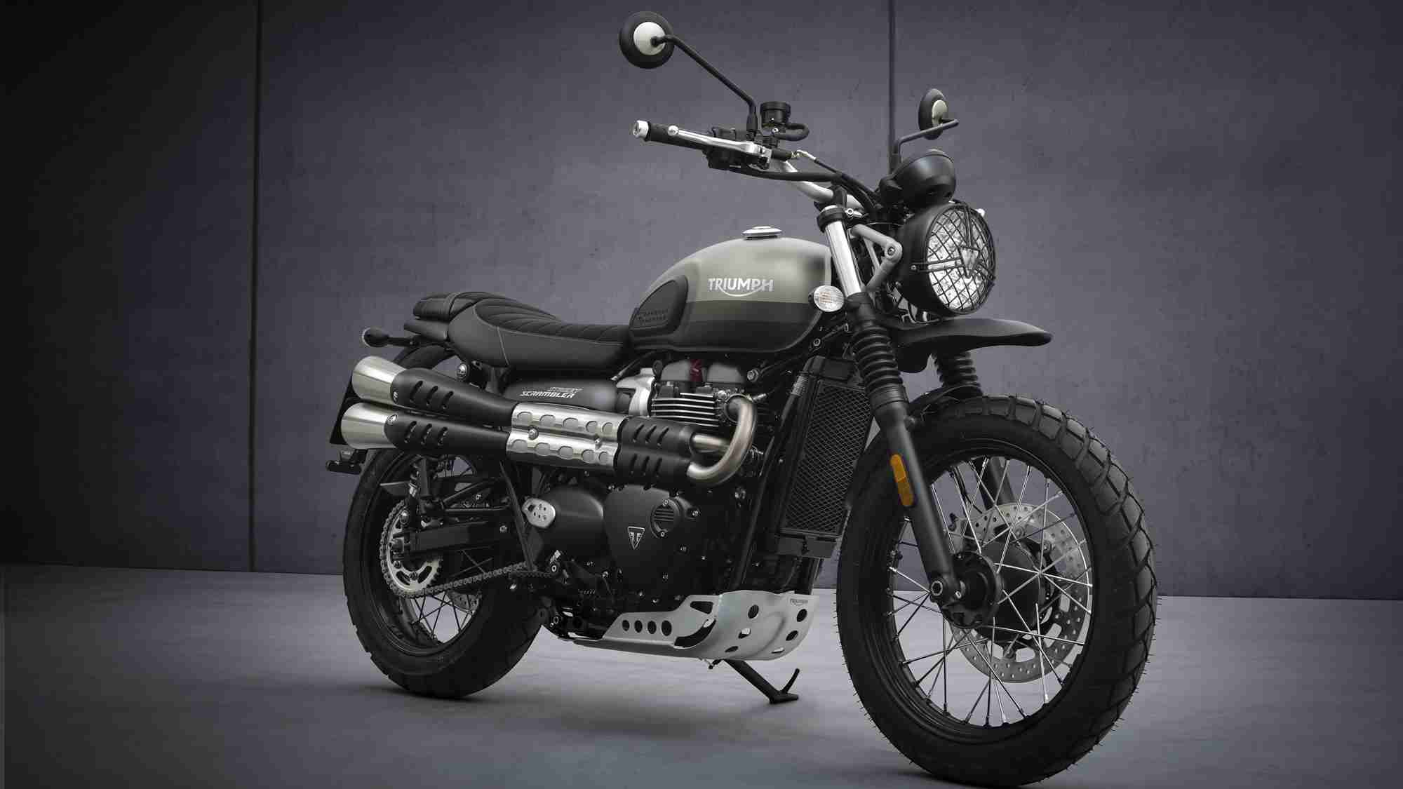 2021 Triumph Street Scrambler Sand Storm