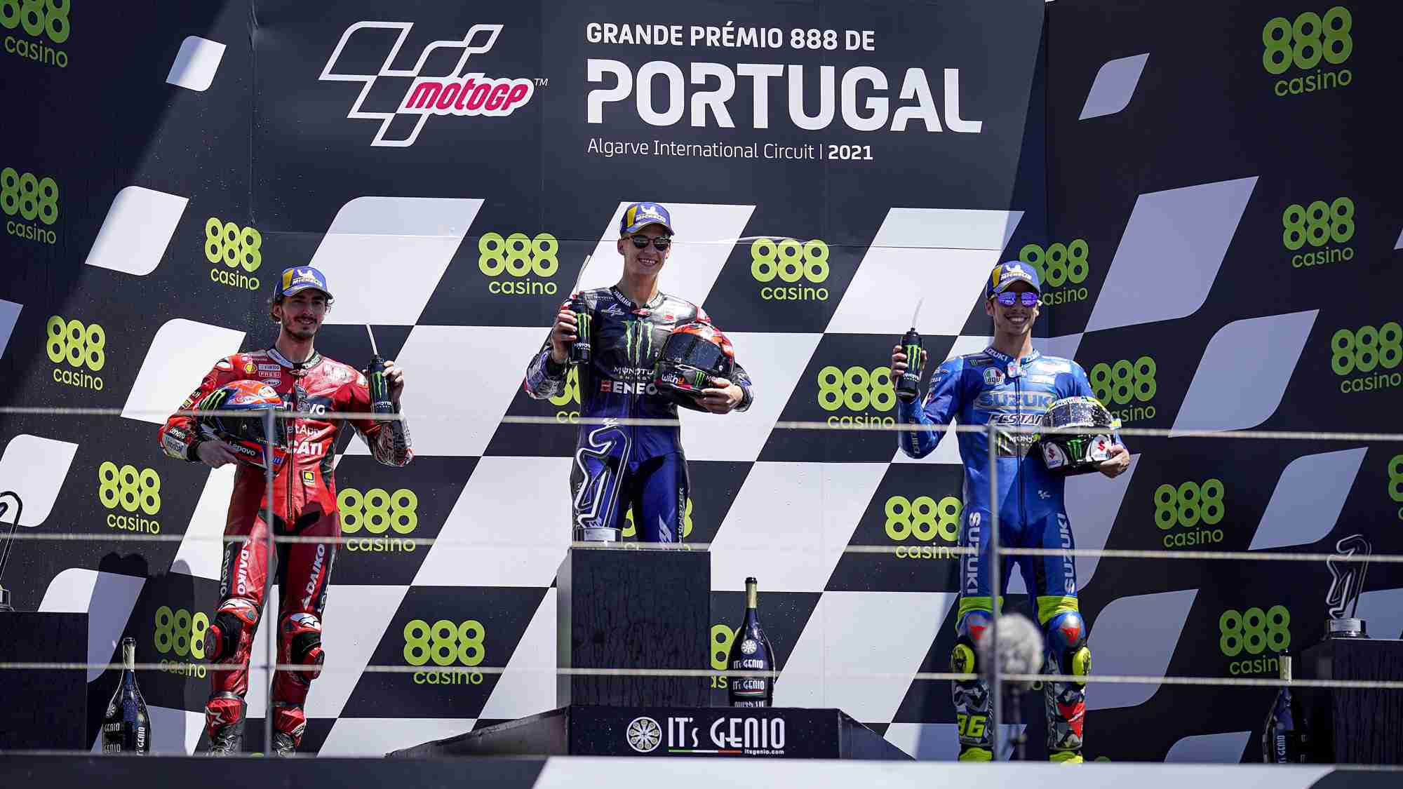Fabio Quartararo shines at Portugal MotoGP