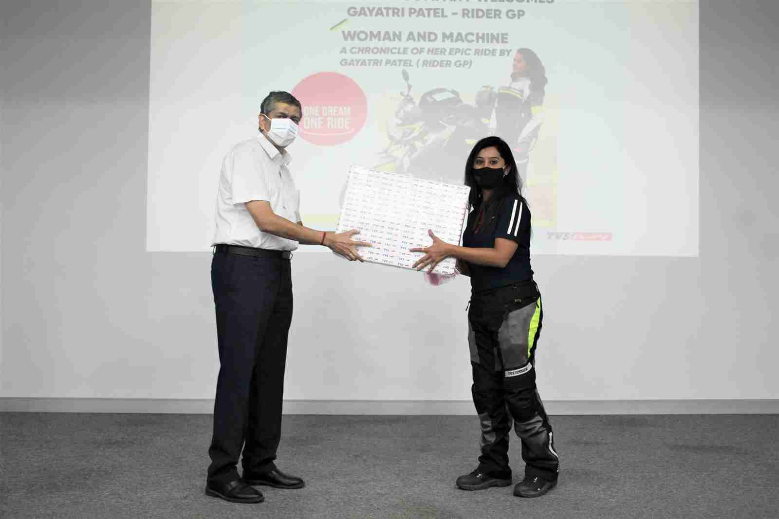 Mr. K N Radhakrishnan and Gayatri Patel - One Dream One Ride Indian Odyssey