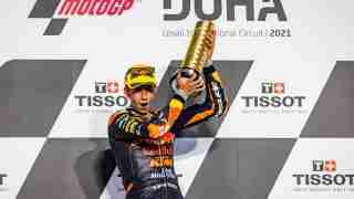 Pedro Acosta does magic in Moto3 Qatar race 2