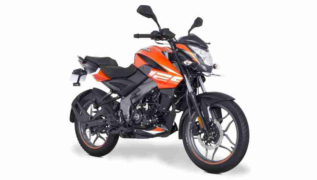 Pulsar NS 125 Fiery Orange colour option