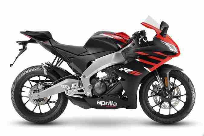 2021 Aprilia RS 125 Aprilia Black Red