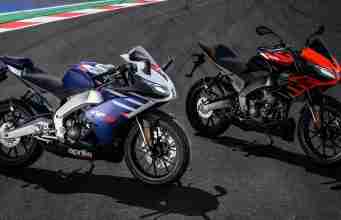 2021 Aprilia RS 125 and Tuono 125