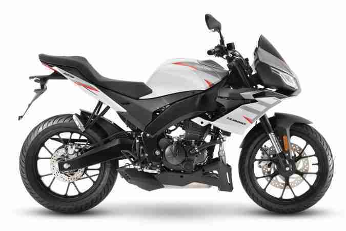 2021 Aprilia Tuono 125 Lightning White