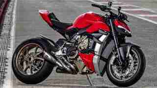Ducati Streetfighter V4 with Accessories