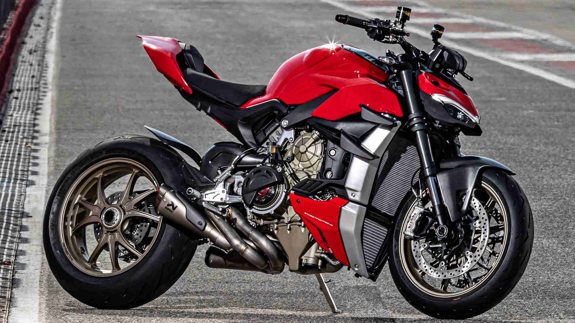 Ducati Streetfighter V4 back view