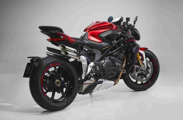 2021 MV Agusta Brutale 1000 RR rear three quarter