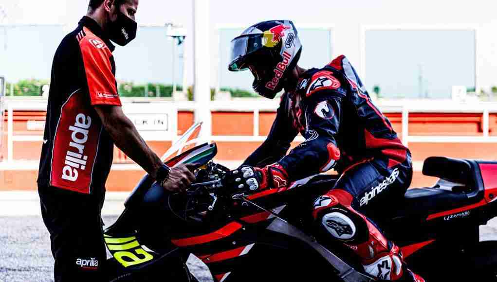 Andrea Dovizioso Aprilia RS-GP