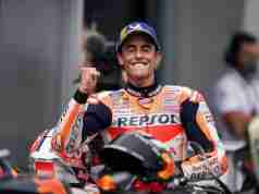 Marc Marquez takes emotional victory at Sachsenring MotoGP