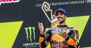 Miguel Oliveira Red Bull KTM MotoGP RC16 Circuit de Barcelona Catalunya winner