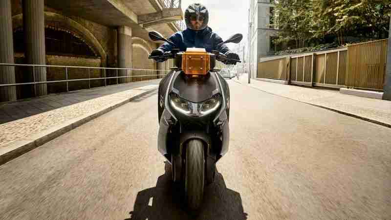 BMW CE 04 electric scooter headlight