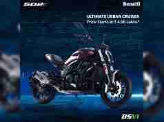Benelli 502c India price